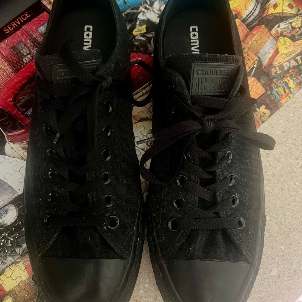 Like new Converse All Star Black canvas Sneakers